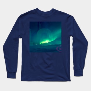 The Northern Lights Logo Long Sleeve T-Shirt